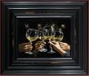 Brindis Con Bianco Framed Canvas Art Print By Fabian Perez