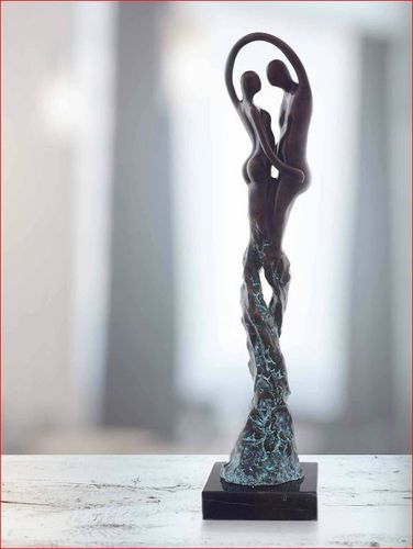 Devotion Bronze Sculpture by Jennine Parker