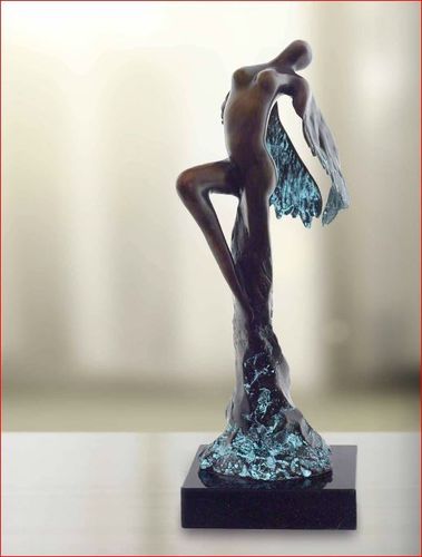 Rhapsody bronze sculpture by Jennine Parker