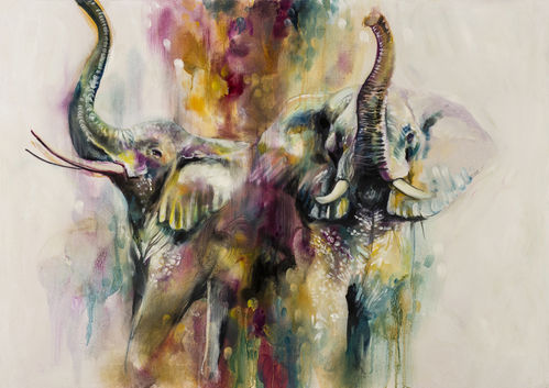 Opaline framed art print by Katy Jade Dobson