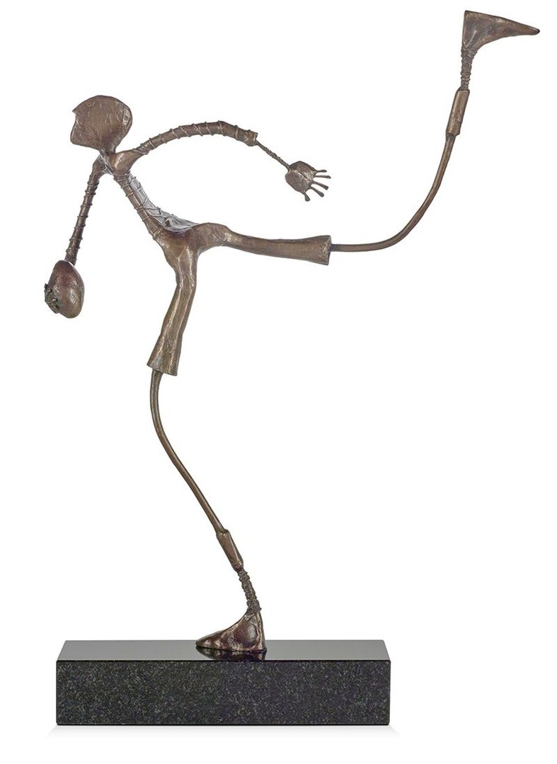 Ed Rust Making the Break  Bronze Sculpture