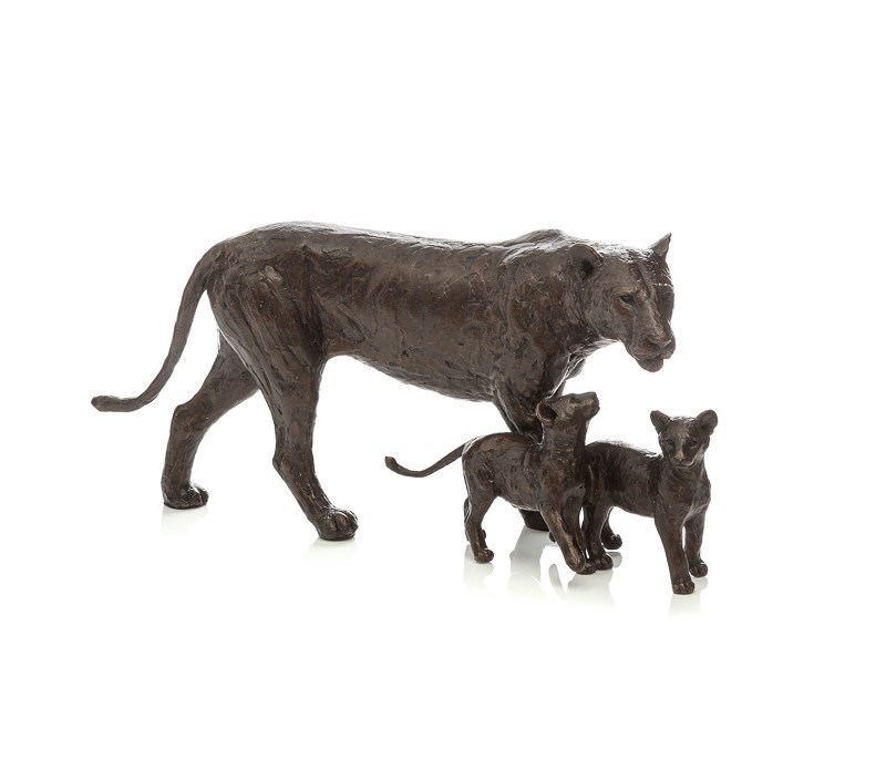 Cub Scouts by Michael Simpson-Bronze Sculpture