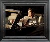 Late Drive II by Fabian Perez Framed Canvas