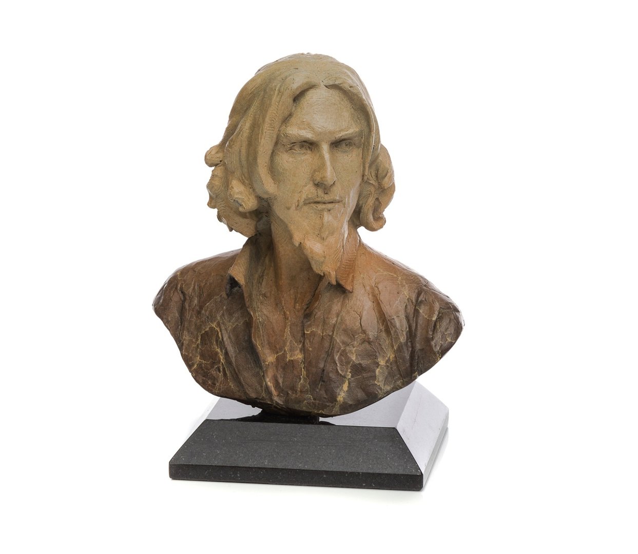 Self Portrait Bust by Fabian Perez- Bronze Sculpture