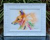 'Romeo The Fox' By Melanie Jacobs Original Watercolour