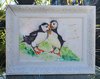 'Puffin Love' By Melanie Jacobs Original Watercolour