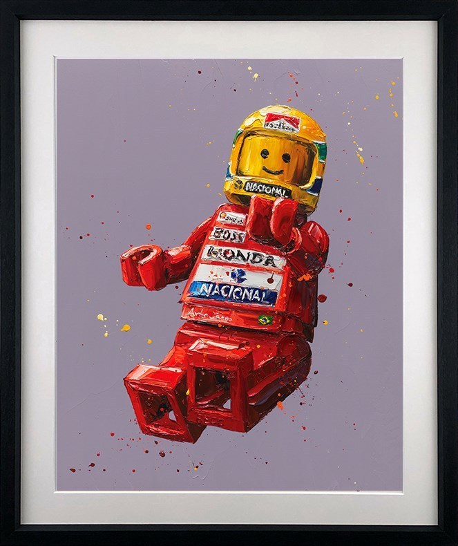 Senna Lego by Paul Oz