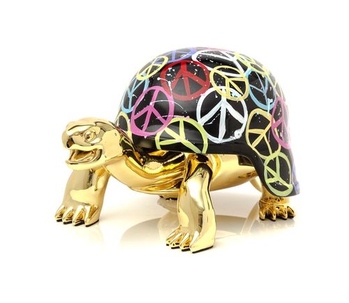 World Peace by Diederik Van Apple  Sculpture