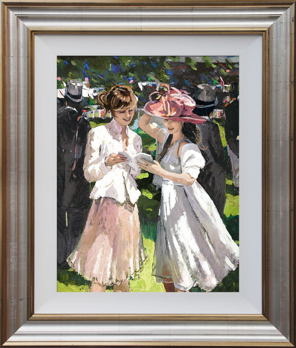 Royal Ascot Ladies Day ll By Sheree Valentine Daines Framed