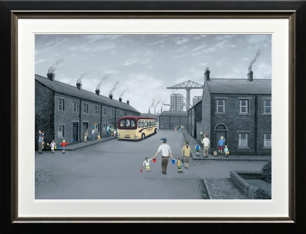 All Aboard For The Seaside By Leigh Lamber- Paper