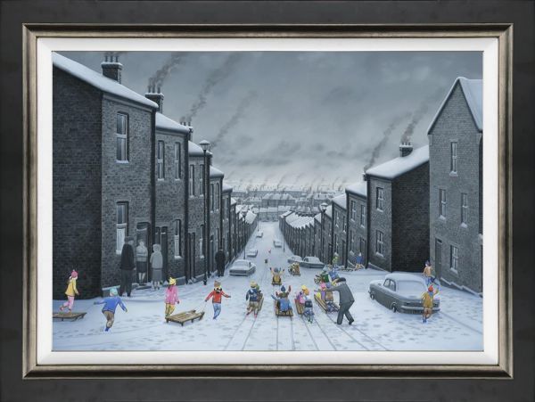 Hold On To Your Hats By Leigh Lambert Art Print Canvas Edition