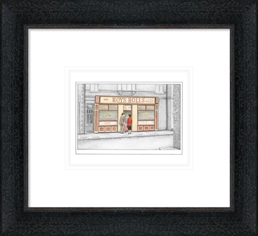 Love Story - Sketch by Leigh Lambert Framed