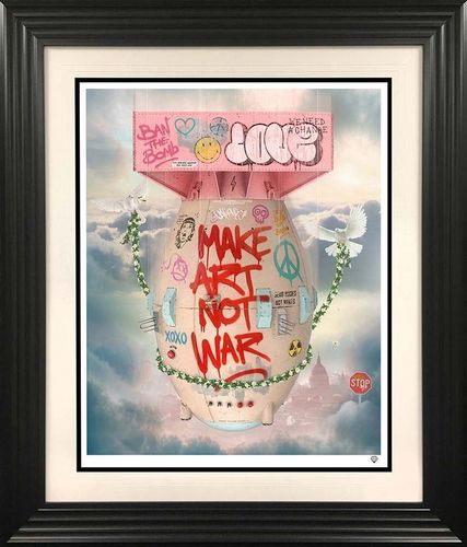 Art Bomb" By JJ Adams Framed Edition