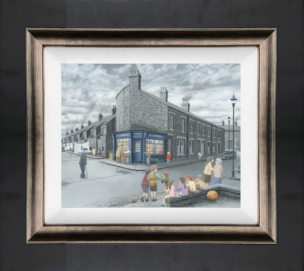 Gis Another One By Leigh Lambert Canvas Edition- Framed