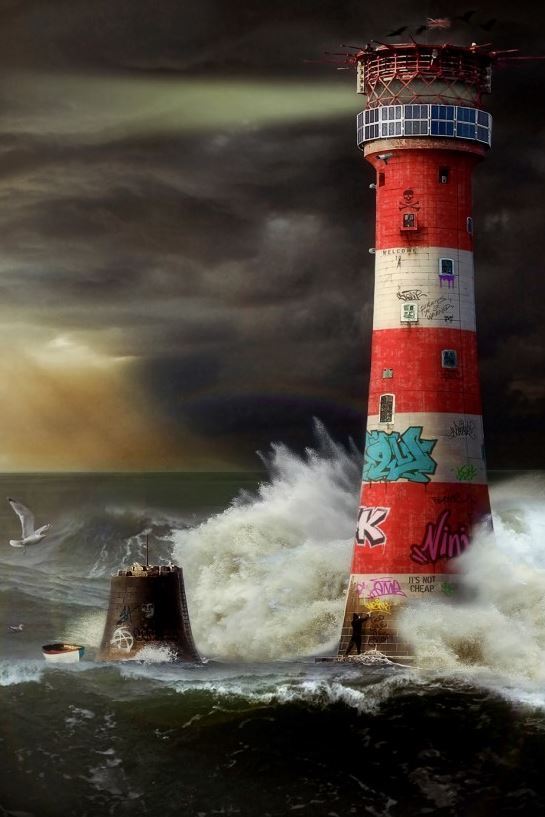 Eddystone Lighthouse By JJ Adams