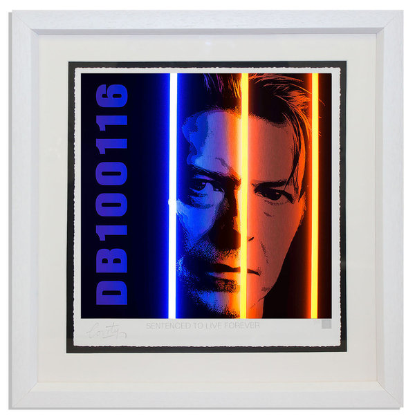 David Bowie/Life Series Framed Art by Courty