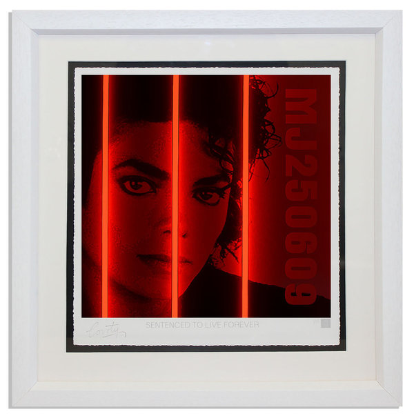 Michael Jackson /Life Series Framed art by Courty