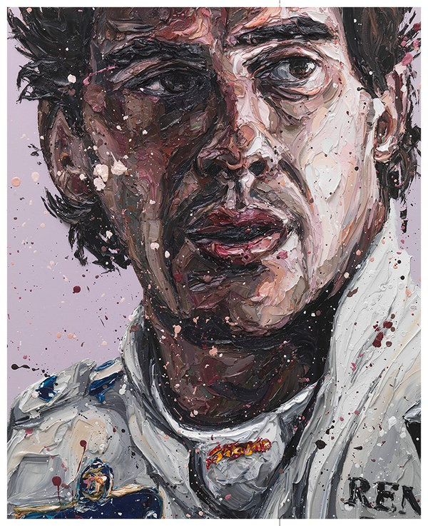 PAUL OZ - Senna Williams '18- Box Canvas