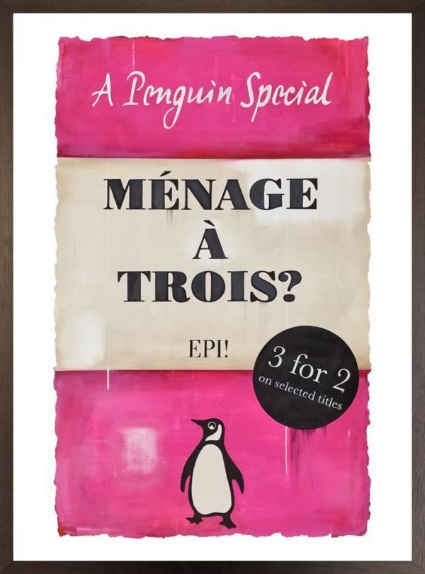 Ménage A Trois?  By EPI Framed Signed Edition