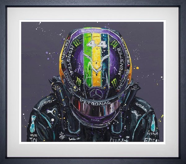 Brazilian Lewis By Paul Oz Framed Paper Edition