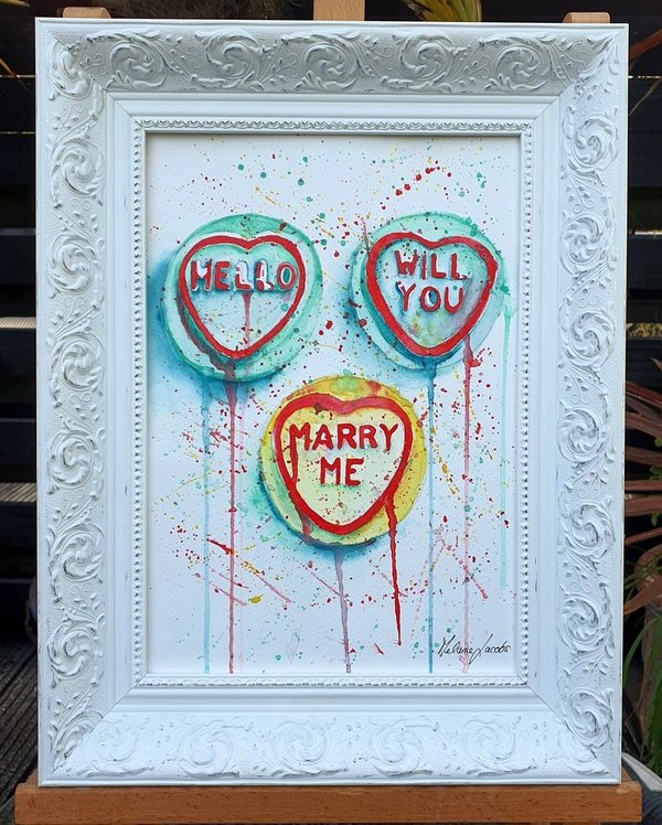 Will You Marry Me?' Lovehearts By Melanie Jacobs